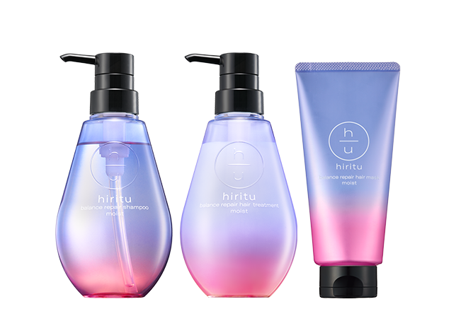 hiritu バランスリペアシャンプー & リペアヘアトリートメントmoist PRODUCT - smooth & moist series - | hiritu(ヒリツ)